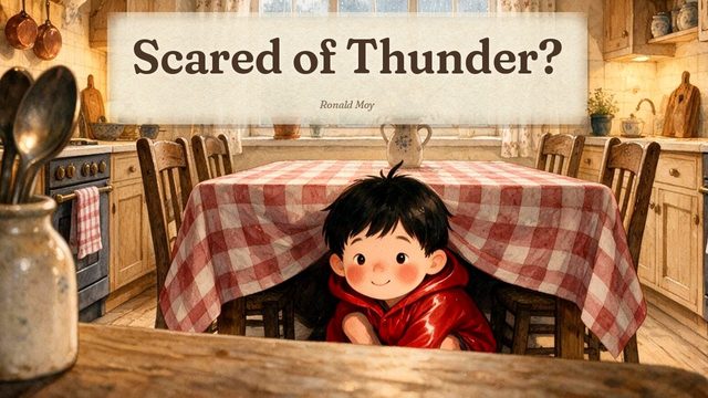 Play the read-aloud: The Umbrella Named Captain Blue